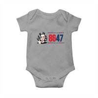 Political Activist 8647 Baby Onesie Freedom Satire Protest Graphic
