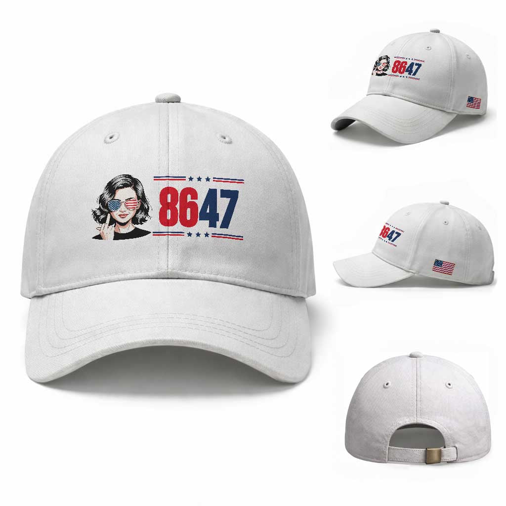 Political Activist 8647 Baseball Cap Freedom Satire Protest Graphic