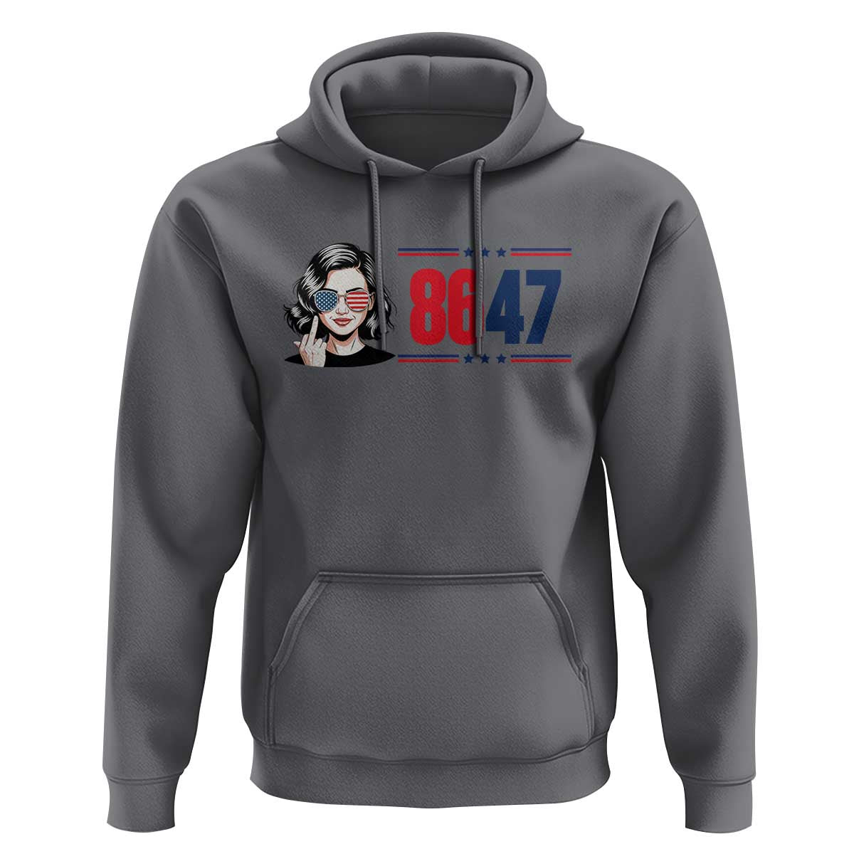 Political Activist 8647 Hoodie Freedom Satire Protest Graphic