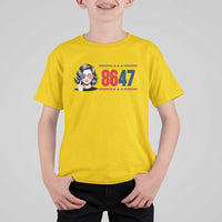 Political Activist 8647 T Shirt For Kid Freedom Satire Protest Graphic