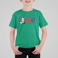 Political Activist 8647 T Shirt For Kid Freedom Satire Protest Graphic