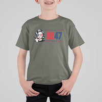 Political Activist 8647 T Shirt For Kid Freedom Satire Protest Graphic