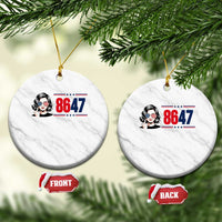 Political Activist 8647 Ceramic Ornament Freedom Satire Protest Graphic