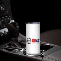Political Activist 8647 Skinny Tumbler Freedom Satire Protest Graphic