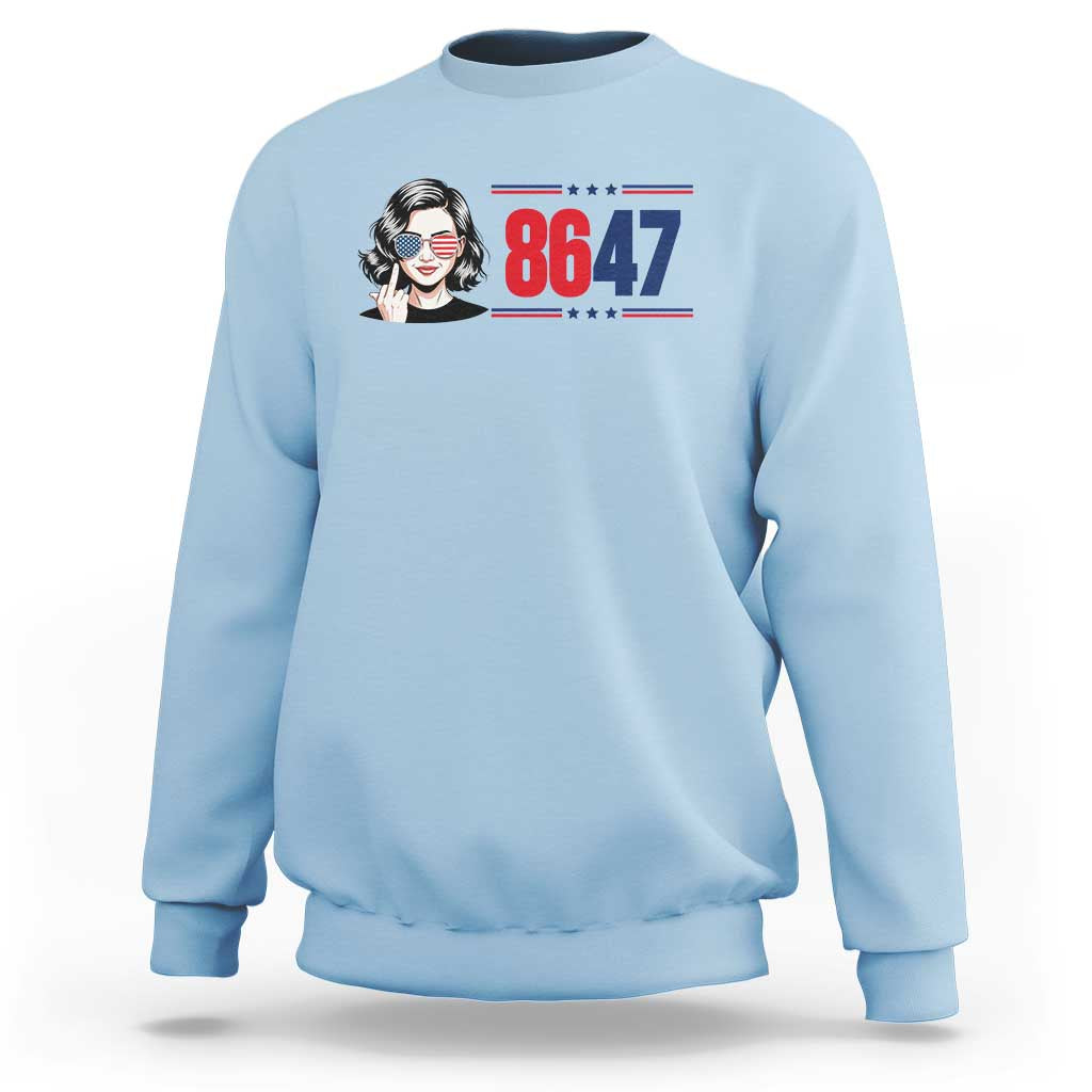 Political Activist 8647 Sweatshirt Freedom Satire Protest Graphic