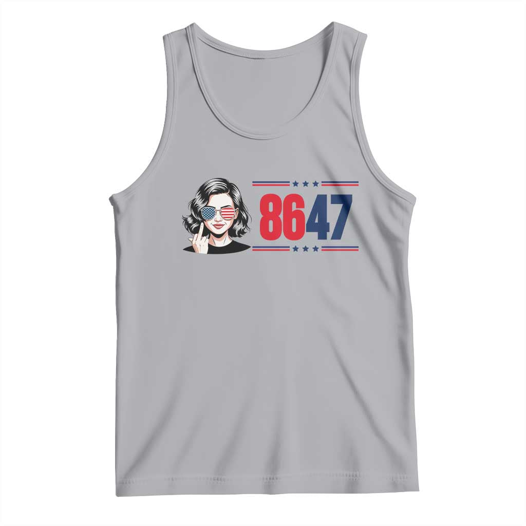 Political Activist 8647 Tank Top Freedom Satire Protest Graphic