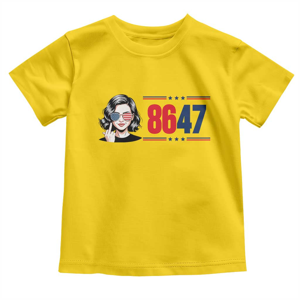 Political Activist 8647 Toddler T Shirt Freedom Satire Protest Graphic