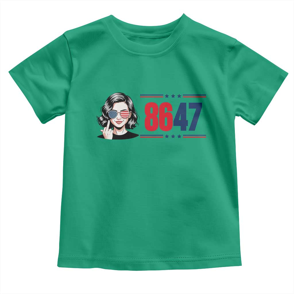 Political Activist 8647 Toddler T Shirt Freedom Satire Protest Graphic
