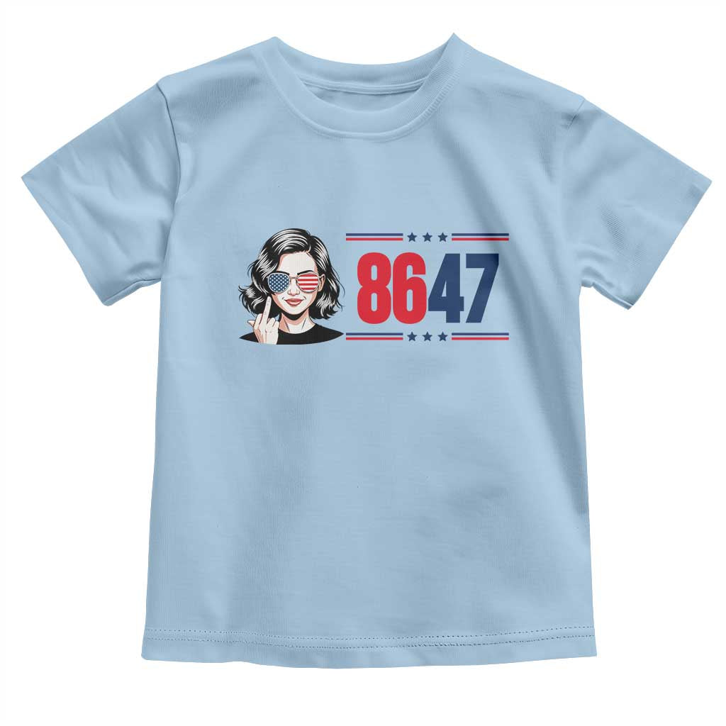 Political Activist 8647 Toddler T Shirt Freedom Satire Protest Graphic