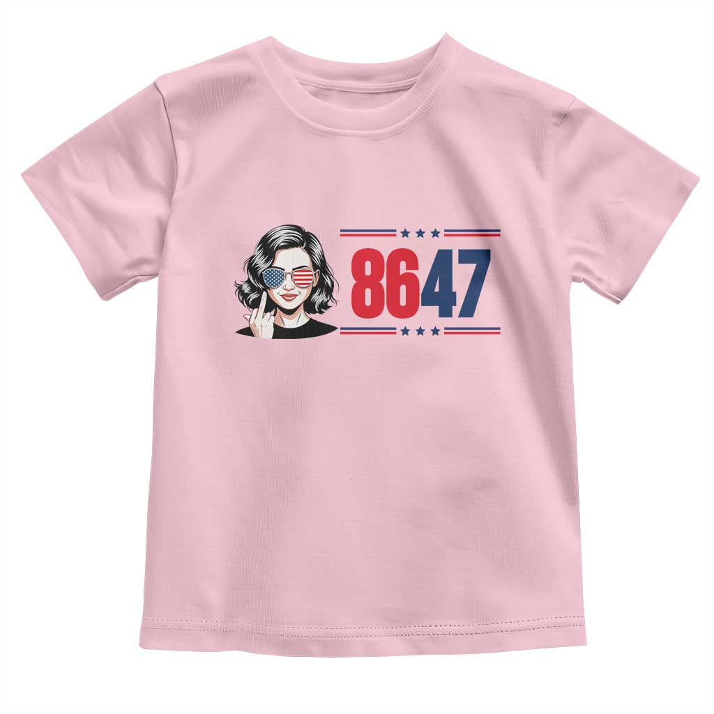 Political Activist 8647 Toddler T Shirt Freedom Satire Protest Graphic