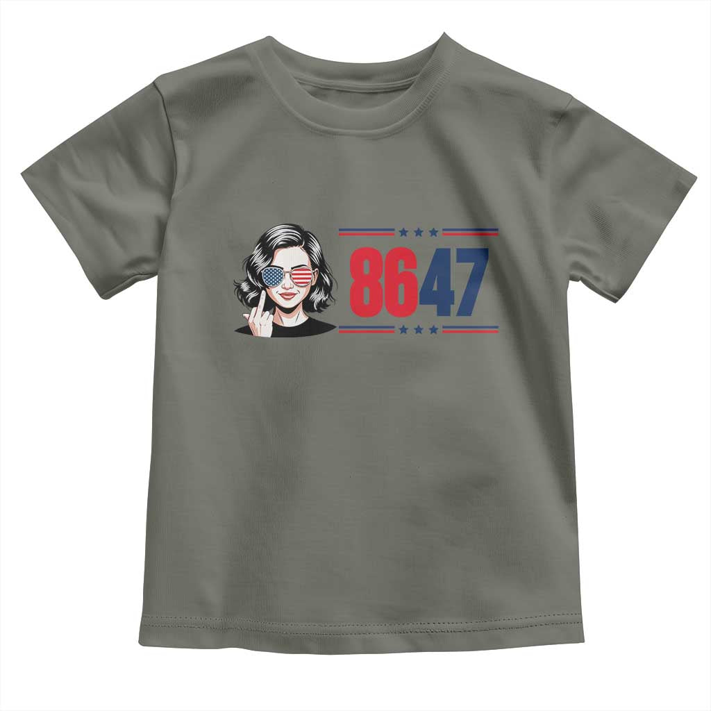 Political Activist 8647 Toddler T Shirt Freedom Satire Protest Graphic