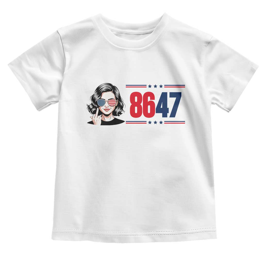 Political Activist 8647 Toddler T Shirt Freedom Satire Protest Graphic