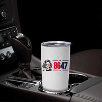 Political Activist 8647 Tumbler Cup Freedom Satire Protest Graphic