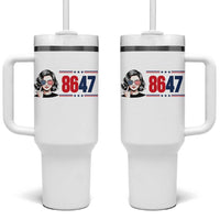 Political Activist 8647 Tumbler With Handle Freedom Satire Protest Graphic