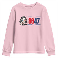 Political Activist 8647 Youth Sweatshirt Freedom Satire Protest Graphic