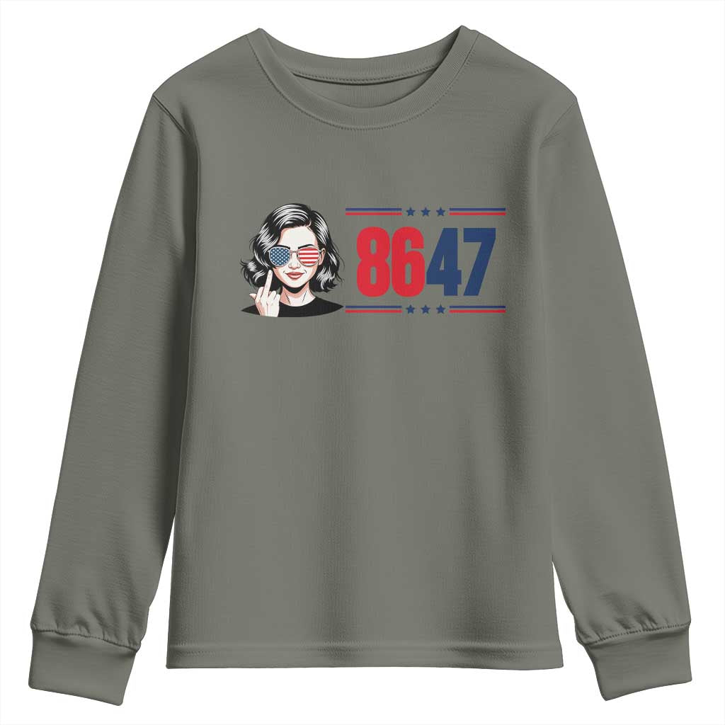 Political Activist 8647 Youth Sweatshirt Freedom Satire Protest Graphic