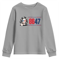 Political Activist 8647 Youth Sweatshirt Freedom Satire Protest Graphic