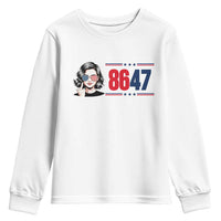 Political Activist 8647 Youth Sweatshirt Freedom Satire Protest Graphic