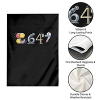 8647 Medical Professions Resist Graphic Garden Flag Healthcare Worker Freedom