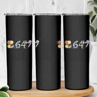 8647 Medical Professions Resist Graphic Skinny Tumbler Healthcare Worker Freedom