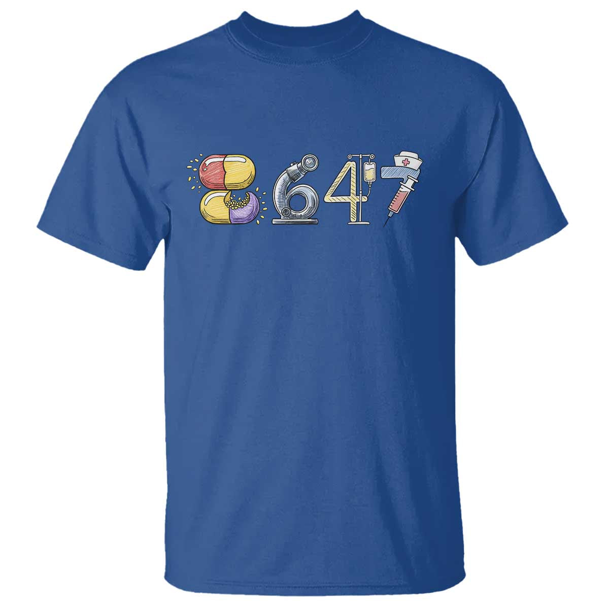 8647 Medical Professions Resist Graphic T Shirt Healthcare Worker Freedom