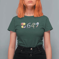 8647 Medical Professions Resist Graphic T Shirt For Women Healthcare Worker Freedom