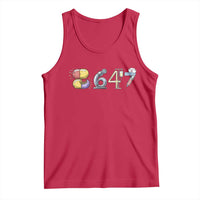 8647 Medical Professions Resist Graphic Tank Top Healthcare Worker Freedom