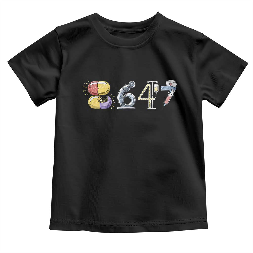 8647 Medical Professions Resist Graphic Toddler T Shirt Healthcare Worker Freedom