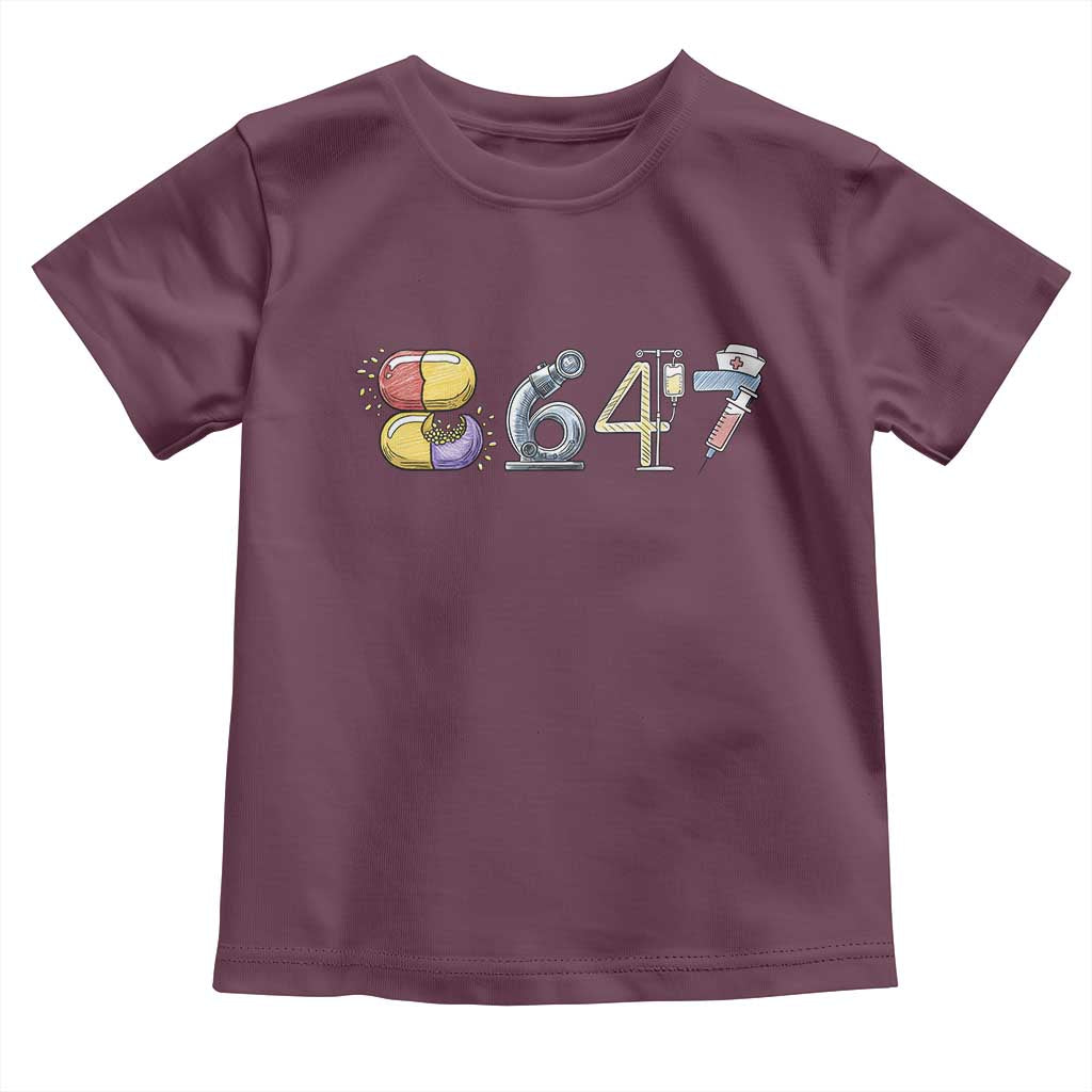 8647 Medical Professions Resist Graphic Toddler T Shirt Healthcare Worker Freedom