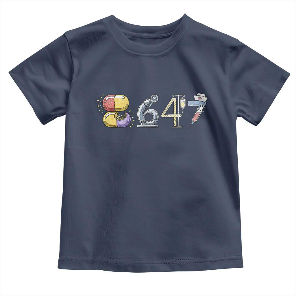 8647 Medical Professions Resist Graphic Toddler T Shirt Healthcare Worker Freedom