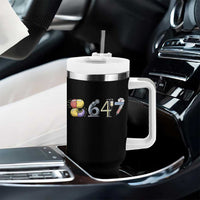8647 Medical Professions Resist Graphic Tumbler With Handle Healthcare Worker Freedom