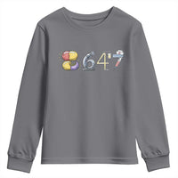 8647 Medical Professions Resist Graphic Youth Sweatshirt Healthcare Worker Freedom