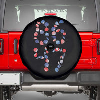 Red White Blue Seashell 8647 Spare Tire Cover Viral 2026 Beach Walk Satire Graphic