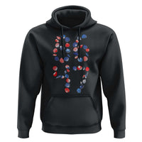 Red White Blue Seashell 8647 Hoodie Viral 2026 Beach Walk Satire Graphic