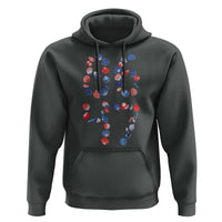 Red White Blue Seashell 8647 Hoodie Viral 2026 Beach Walk Satire Graphic