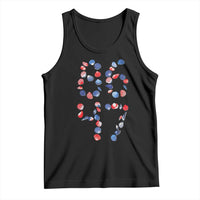 Red White Blue Seashell 8647 Tank Top Viral 2026 Beach Walk Satire Graphic