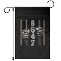 Funny 8647 Jail Garden Flag Freedom Protest Satire Graphic Gift