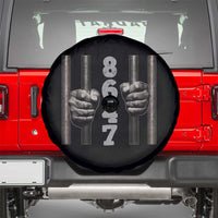 Funny 8647 Jail Spare Tire Cover Freedom Protest Satire Graphic Gift