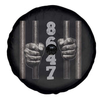 Funny 8647 Jail Spare Tire Cover Freedom Protest Satire Graphic Gift