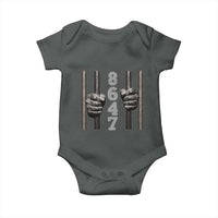 Funny 8647 Jail Baby Onesie Freedom Protest Satire Graphic Gift