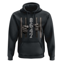 Funny 8647 Jail Hoodie Freedom Protest Satire Graphic Gift