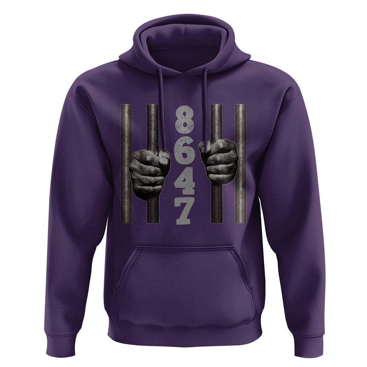 Funny 8647 Jail Hoodie Freedom Protest Satire Graphic Gift