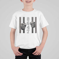 Funny 8647 Jail T Shirt For Kid Freedom Protest Satire Graphic Gift