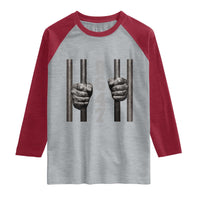 Funny 8647 Jail Raglan Shirt Freedom Protest Satire Graphic Gift