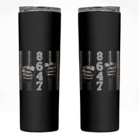 Funny 8647 Jail Skinny Tumbler Freedom Protest Satire Graphic Gift