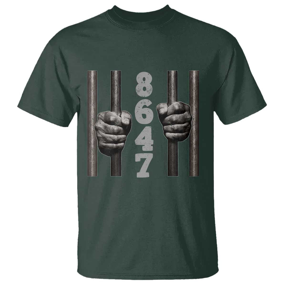 Funny 8647 Jail T Shirt Freedom Protest Satire Graphic Gift