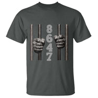 Funny 8647 Jail T Shirt Freedom Protest Satire Graphic Gift