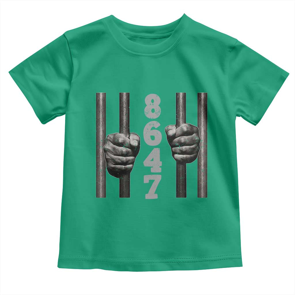 Funny 8647 Jail Toddler T Shirt Freedom Protest Satire Graphic Gift