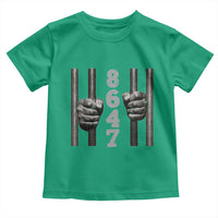 Funny 8647 Jail Toddler T Shirt Freedom Protest Satire Graphic Gift