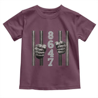 Funny 8647 Jail Toddler T Shirt Freedom Protest Satire Graphic Gift